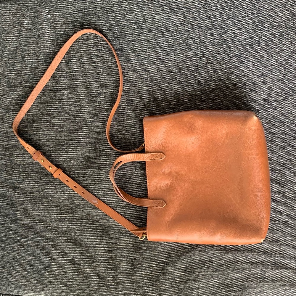 Madewell Zip Top Transport crossbody bag
